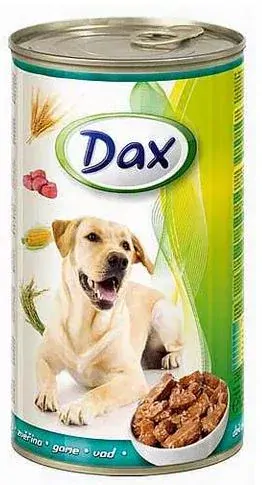 Dax Pes Konzerva - Zverina kúsky v omáčke 1240g