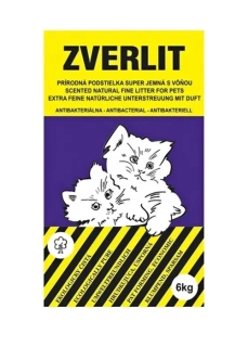 ZVERLIT Super Jemná Podstielka S Vôňou Pre Mačky 6 Kg