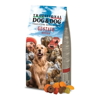 Dog & Dog Gustavo Pes Active Beef 20 kg