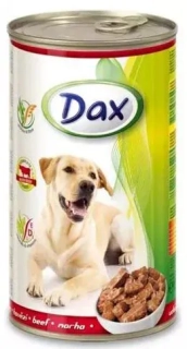 Dax Pes Konzerva - Hovädzie kúsky v omáčke 1240g